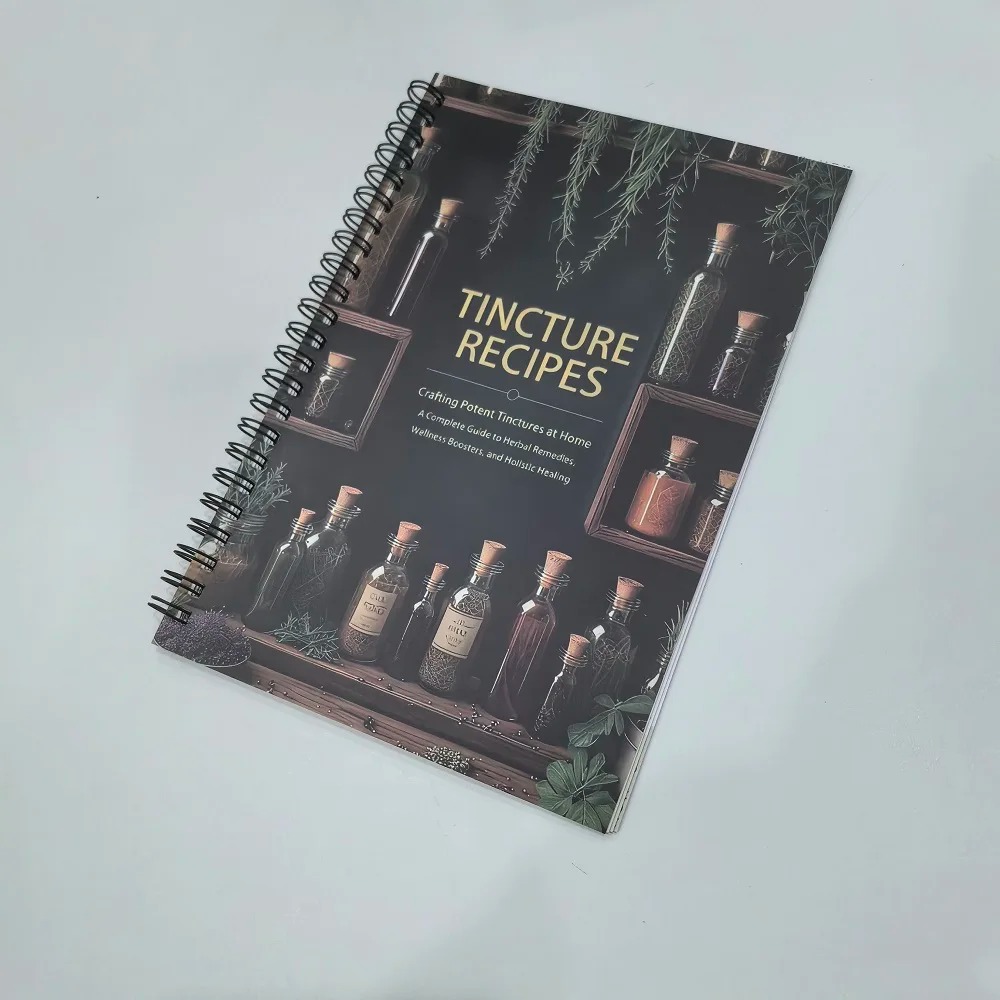 Herbal Wellness Guide - كتاب وصفات التينكتشرات: كيفية صنع التينكتشرات
