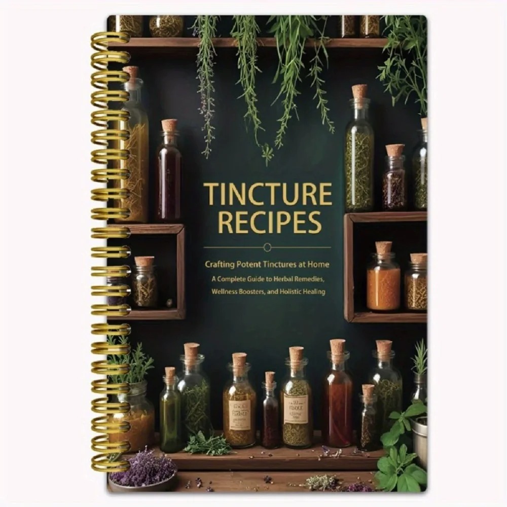 كتاب وصفات التينكتشرات: كيفية  - مراجعة Herbal Wellness Guide وسعره