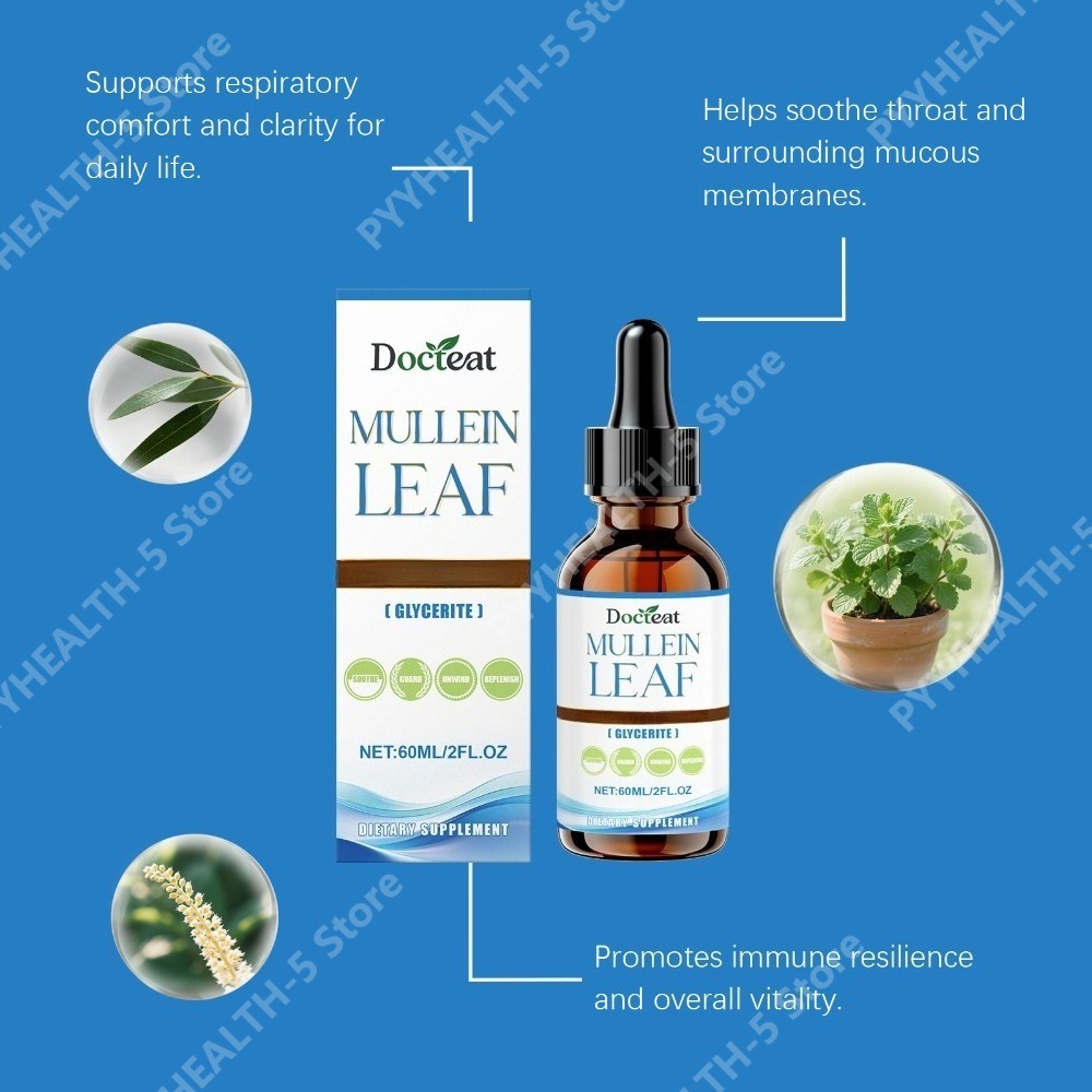دوكتيت خلاصة أوراق المولين بال - مراجعة Herbal Wellness Tincture وسعره