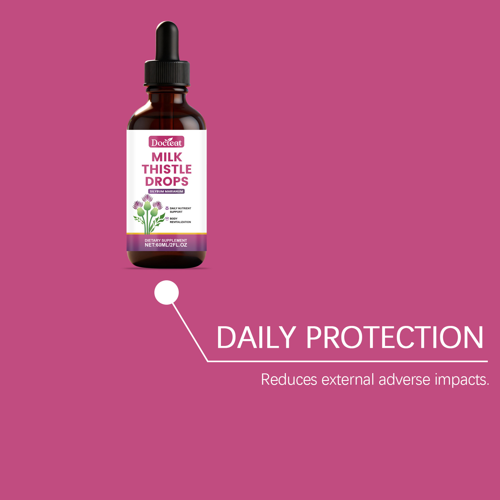 قطرات شوك الحليب سيليمارين لدع - مراجعة Milk Thistle Silymarin وسعره