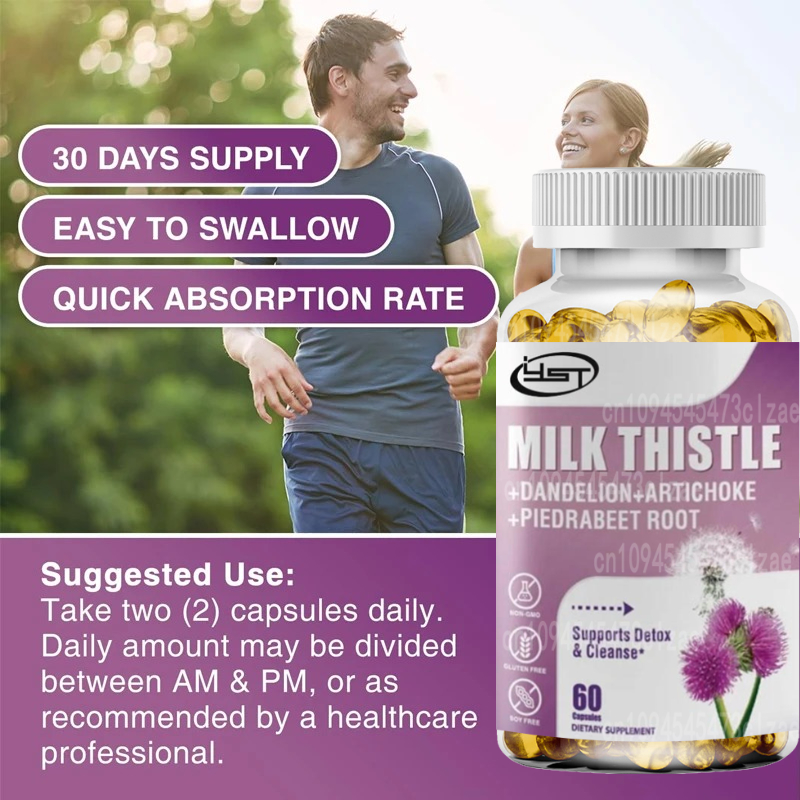 مكمل شوك الحليب يحتوي على جذور - مراجعة Milk Thistle Silymarin وسعره